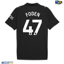 Moški Nogometni dresi Manchester City Phil Foden #47 Gostujoči 2025-26 Kratek Rokav